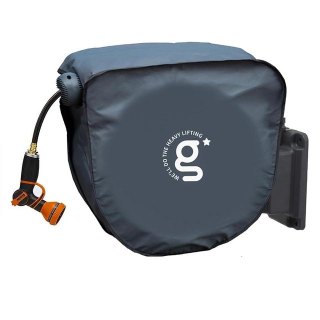 Giraffe Tools AW50 Retractable Garden Hose Reel Cover UV Resistant, Anti-Fading and Waterproof Cover for Water Hose Reel