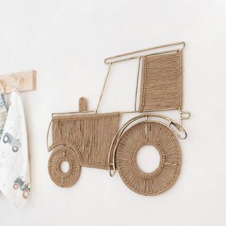 Charlie Farmhouse Jute Nursery Wall Decor
