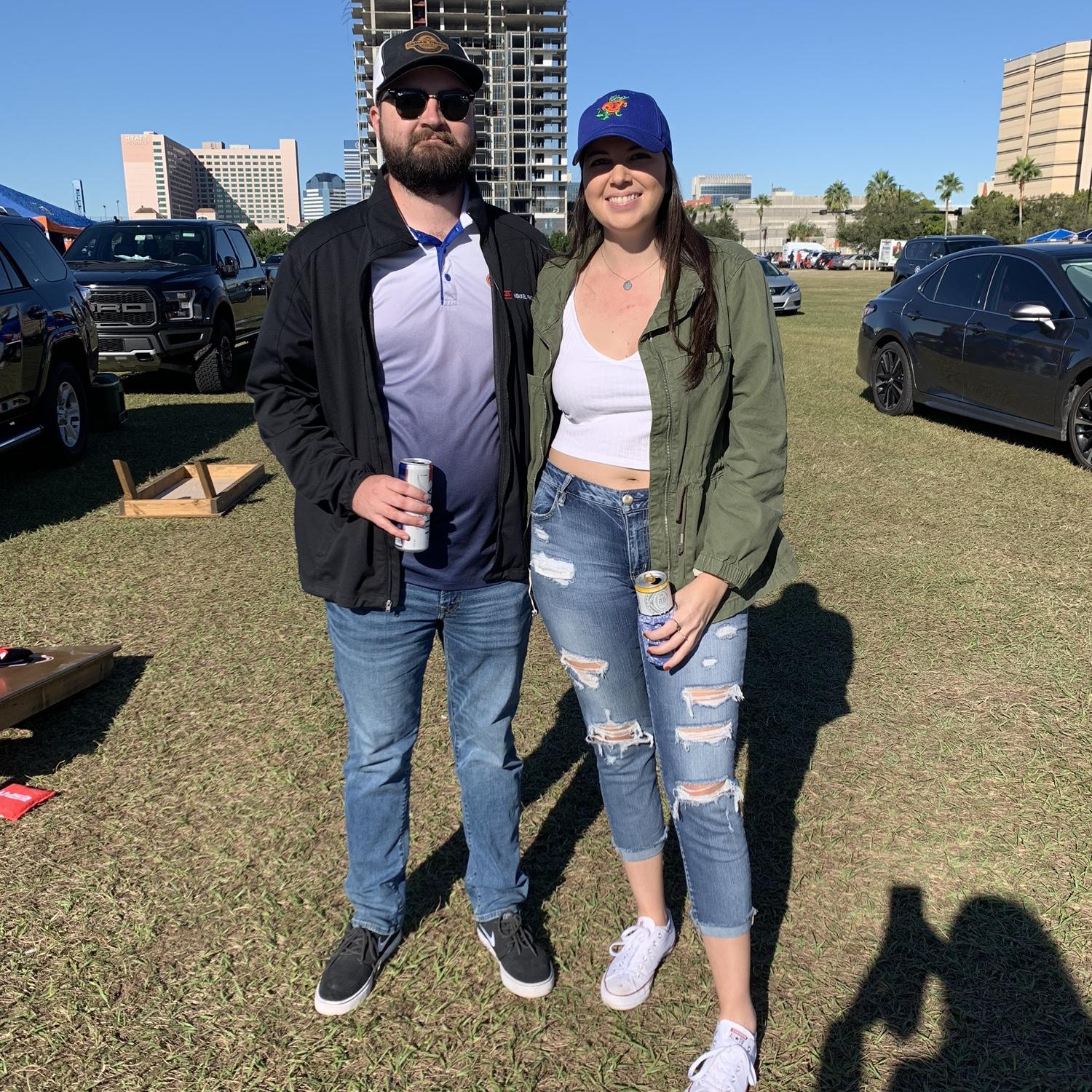Fun fact: Kev told me he loved me for the first time on this trip to Jacksonville for the Florida/Georgia tailgate