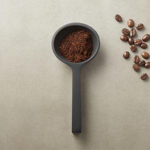Chisel Large Matte Black Coffee Scoop-Spoon