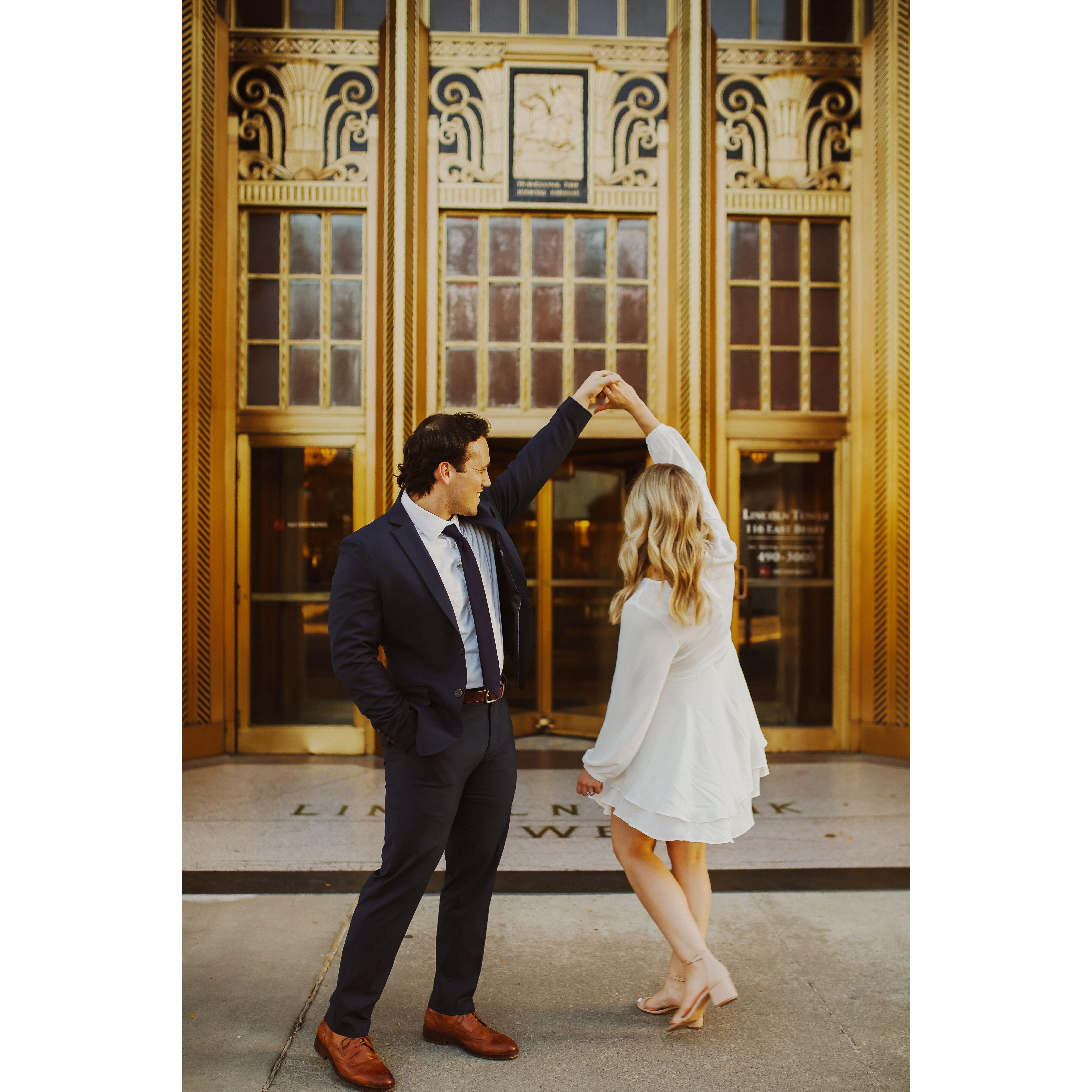 Engagement photos by Britnee Lynn Photography