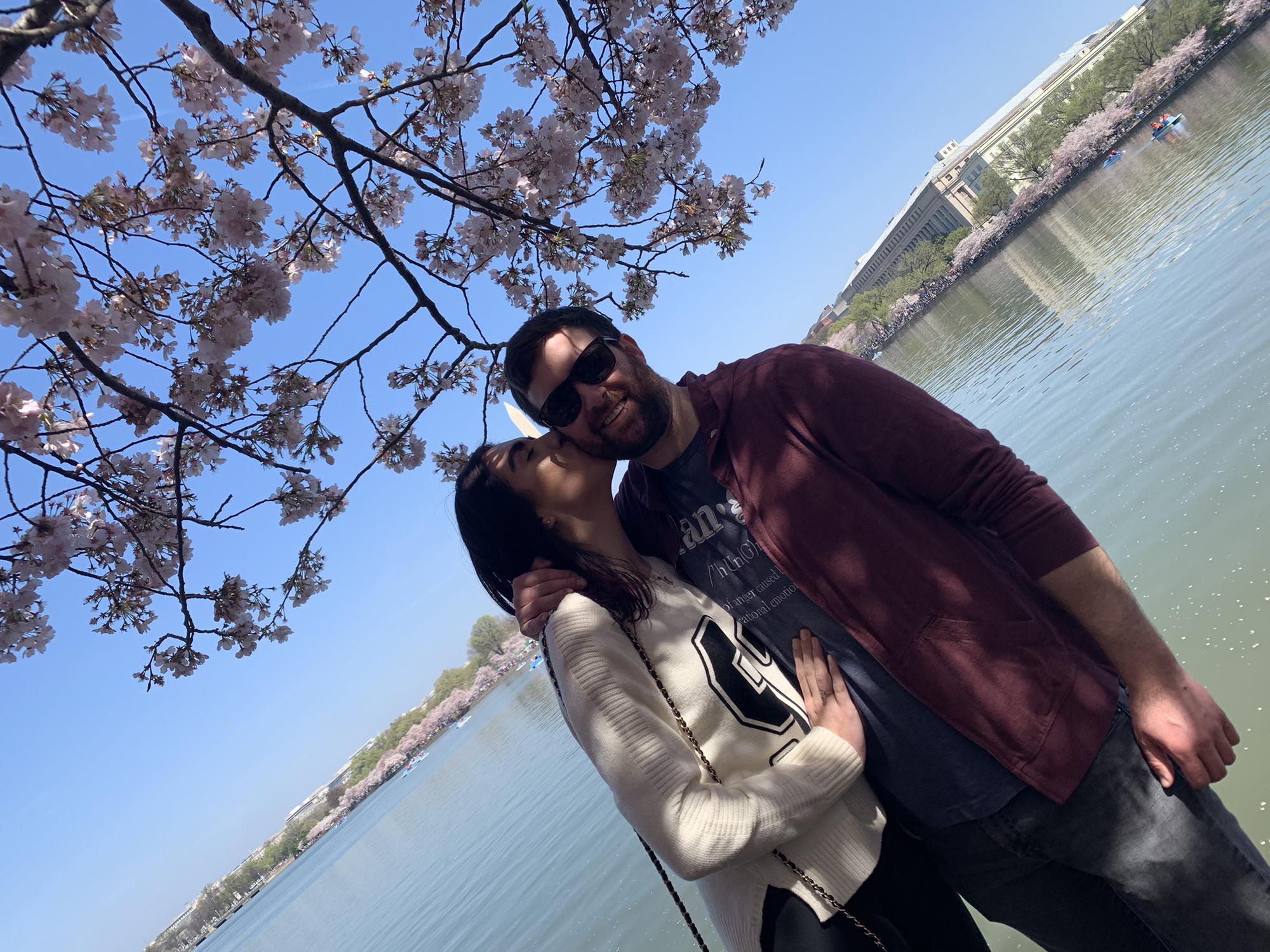 April 2019 - little did we know we’d be getting married during the Cherry Blossom season just two years later.