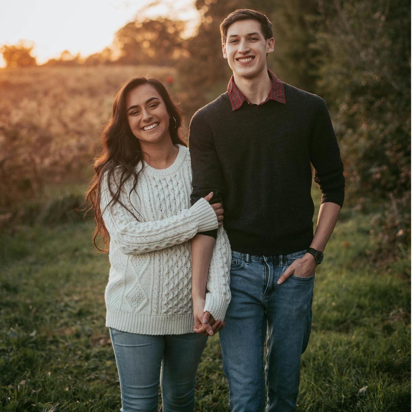 From our engagement photoshoot! Nov, 2020