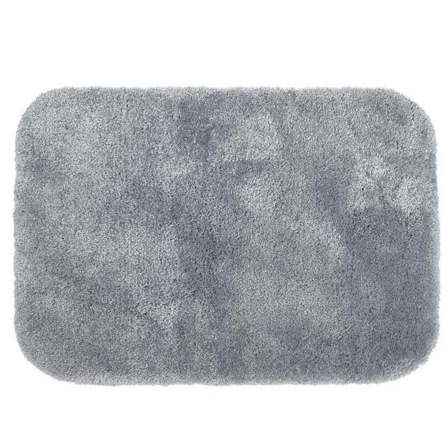 Wamsutta® Duet 17-Inch x 24-Inch Bath Rug in Chrome
