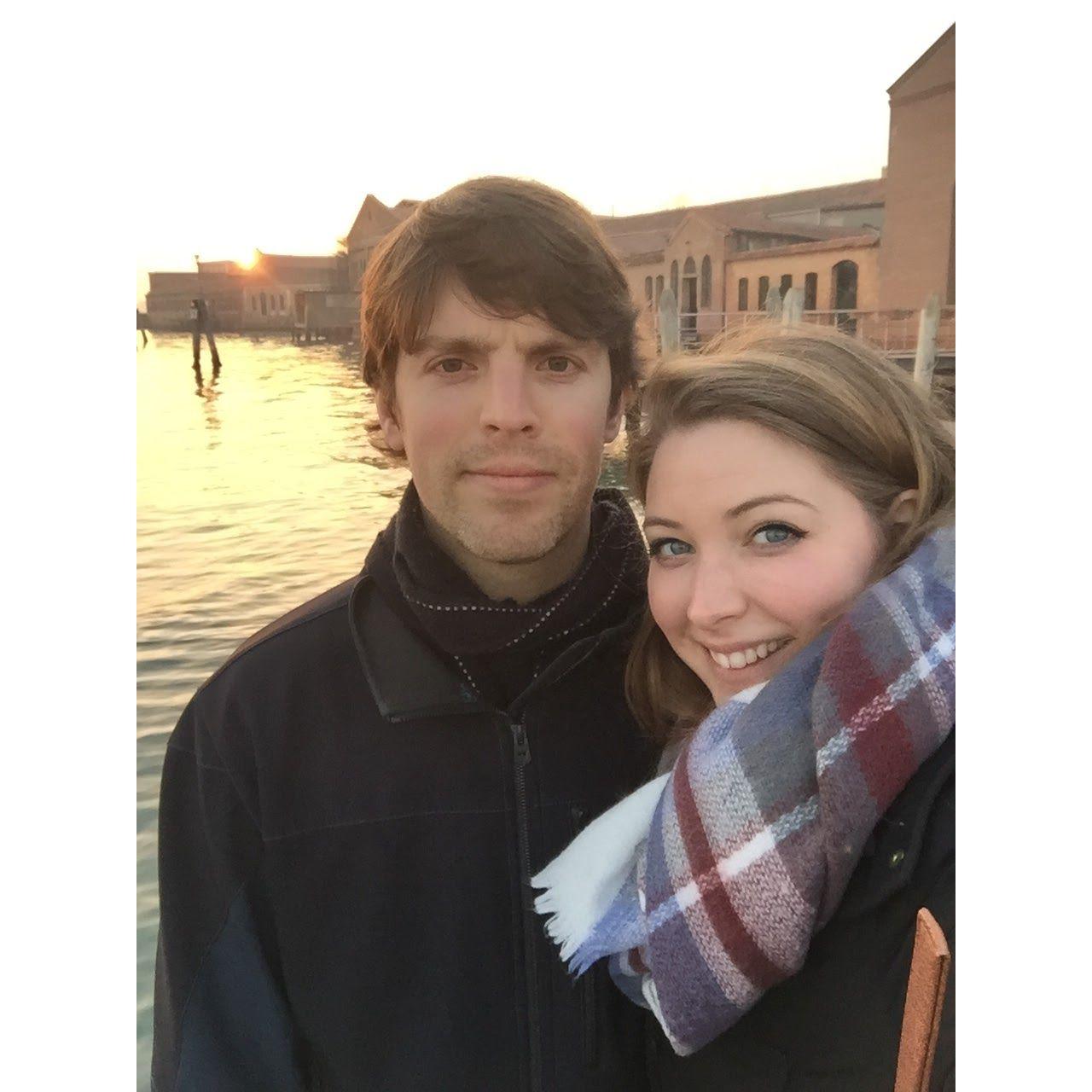 Floppy hair in Venice