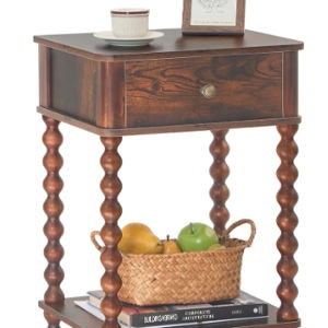 Mid Century Modern Night Stand with Drawer
