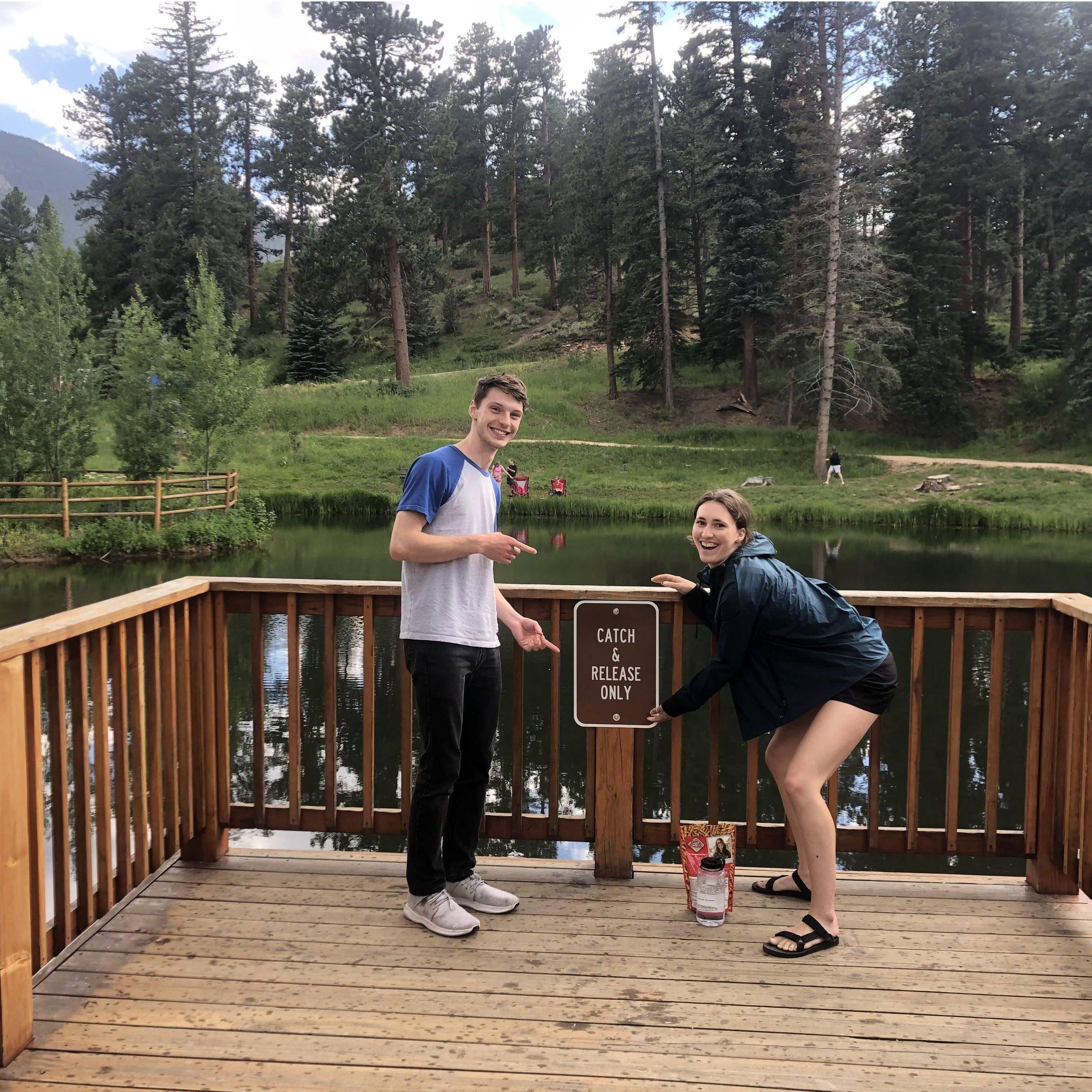 In Colorado for Clint and Kylea's wedding.