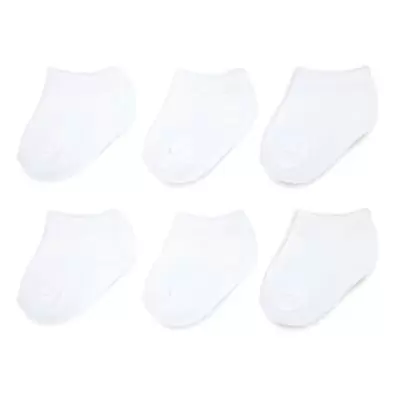 On The Goldbug™ Size 0-3 and3-12M 12-Pack Ankle Socks in White
