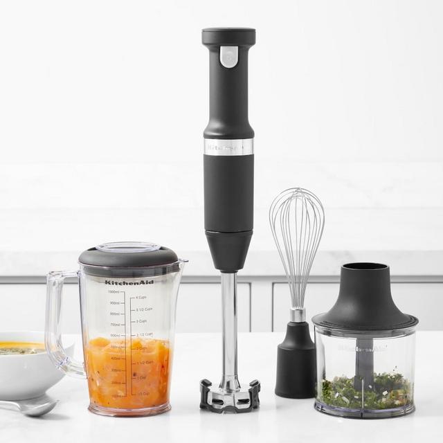 KitchenAid Cordless Variable Speed Hand Blender, Black