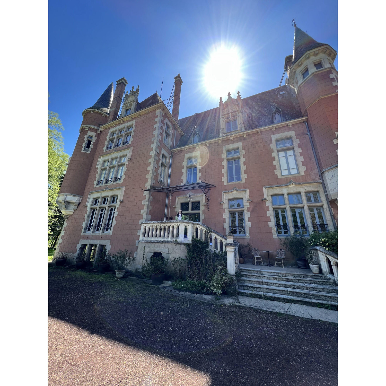 Our chateau we stayed in while on vacation is Auvergne, France