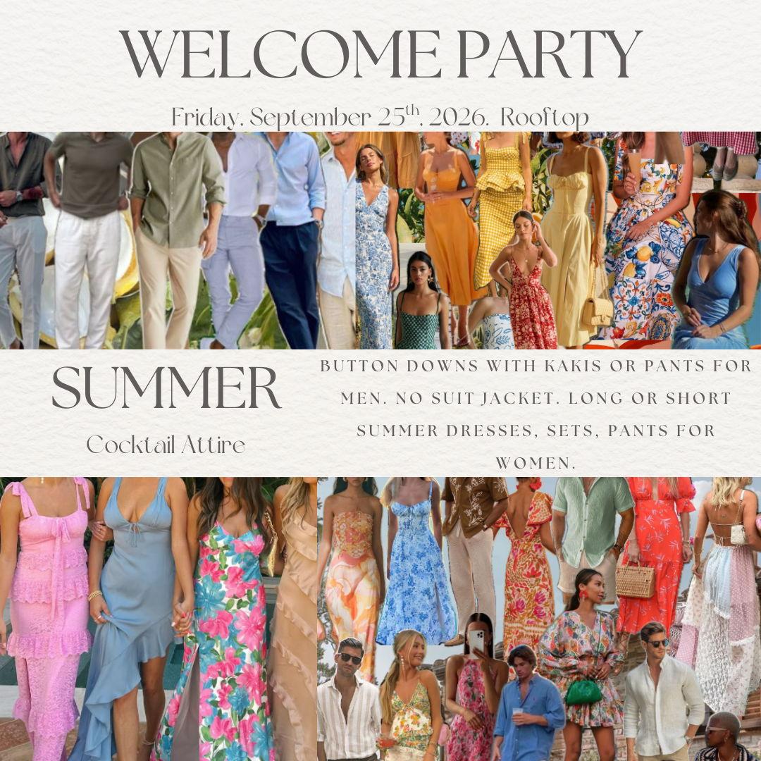 Welcome Party