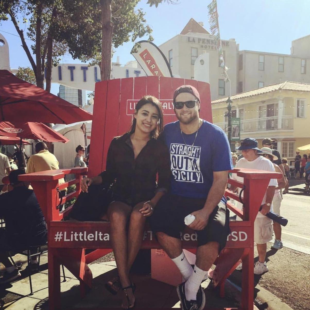 Jenny's first little Italy festival