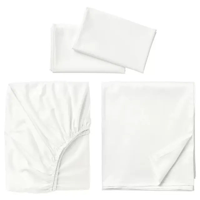 SÖMNTUTASheet set, whiteQueen