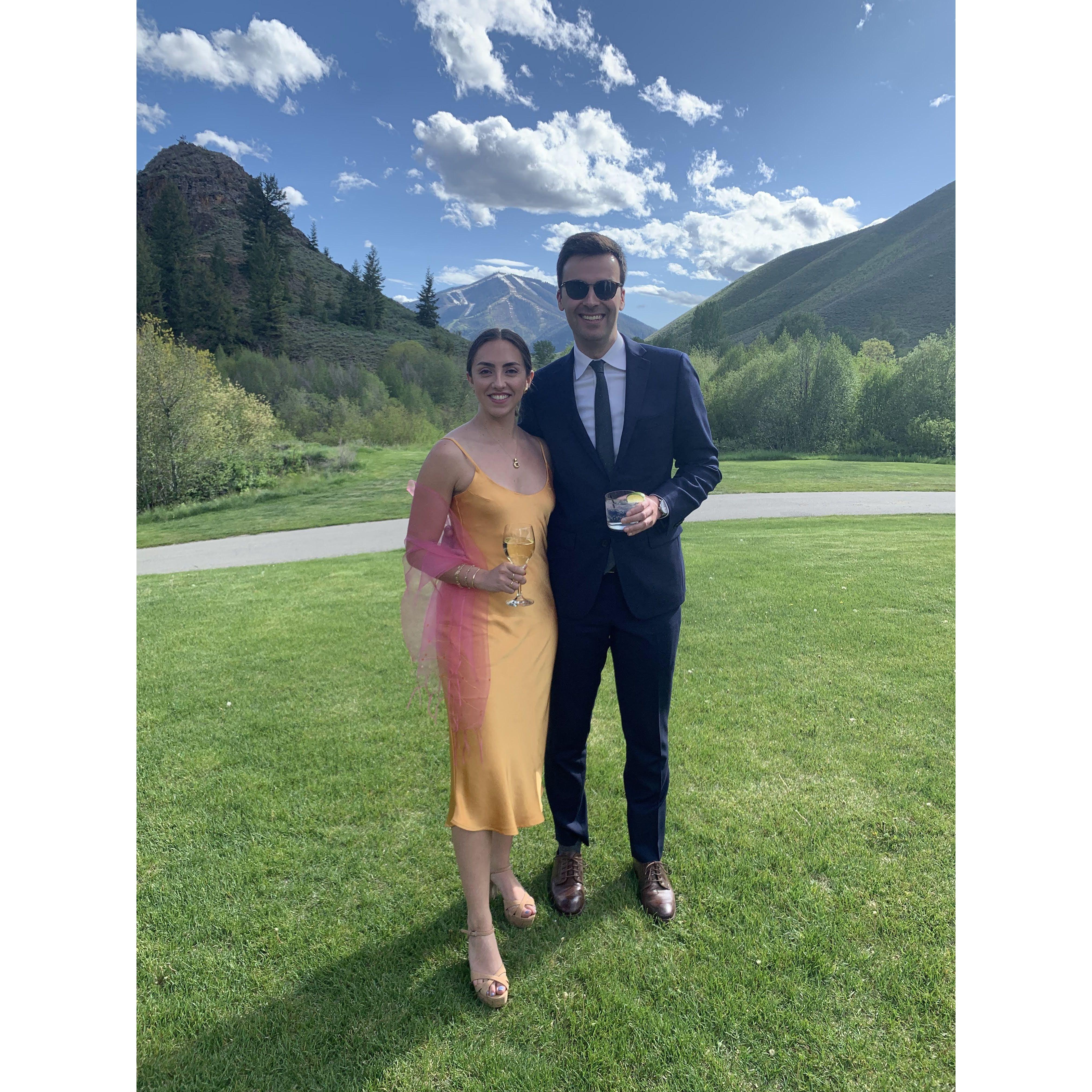 Dean and Emily's wedding (Jimena's high school friends) in Sun Valley (June 2022)
