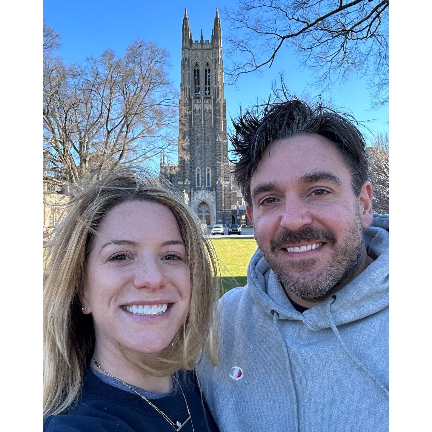 Michael's first Duke visit (January 2024)