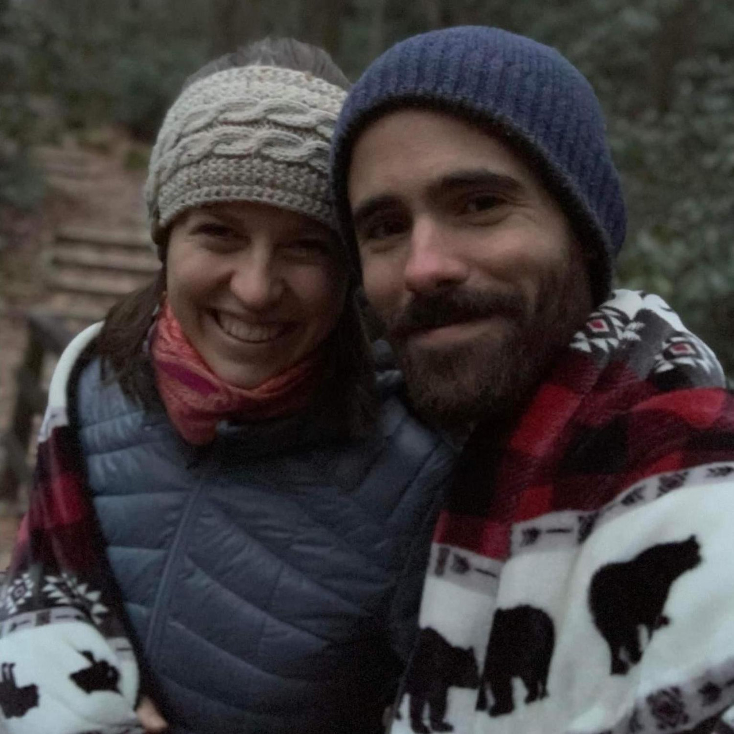 Doing my favorite thing - hiking together, NC :)