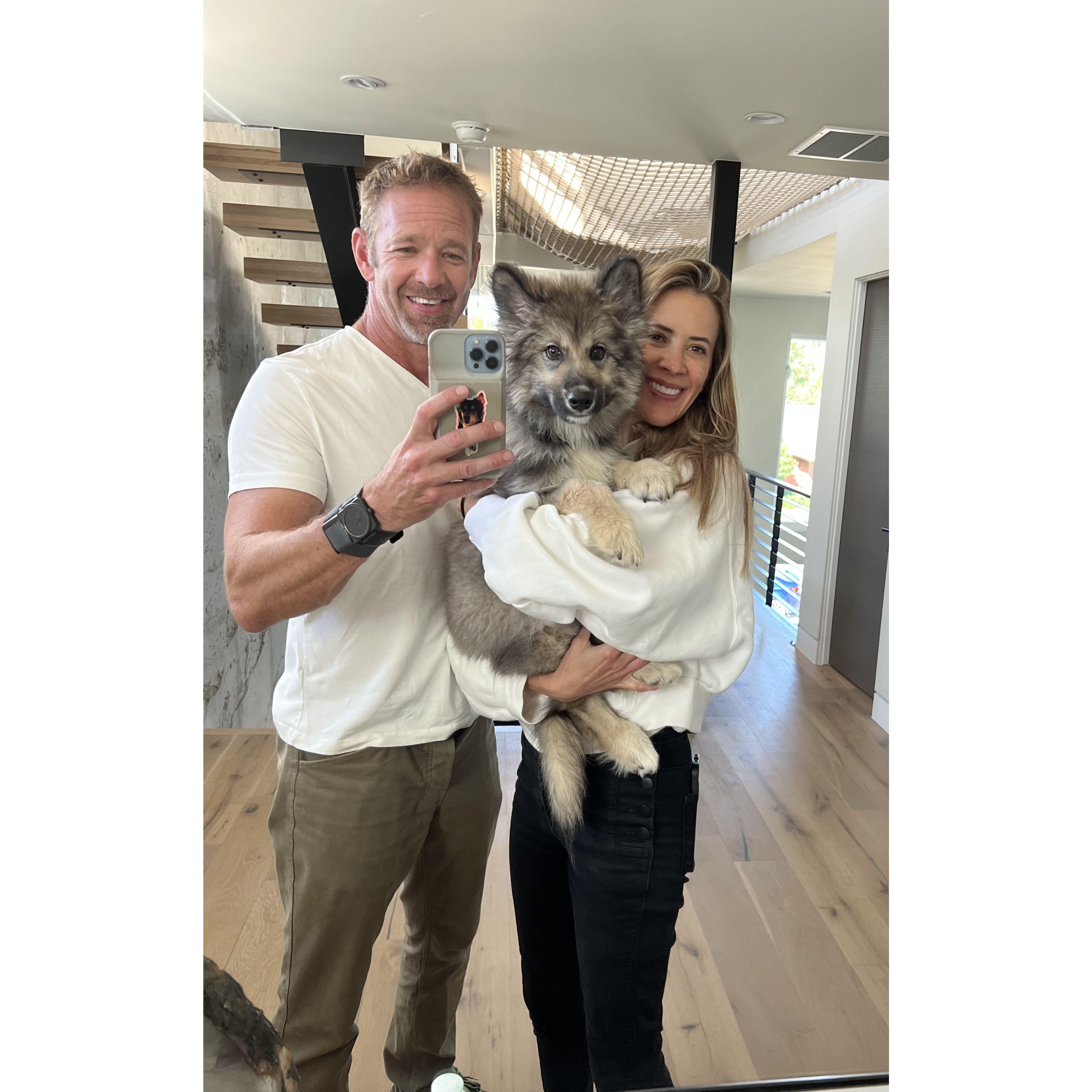 Our first day with Mike!