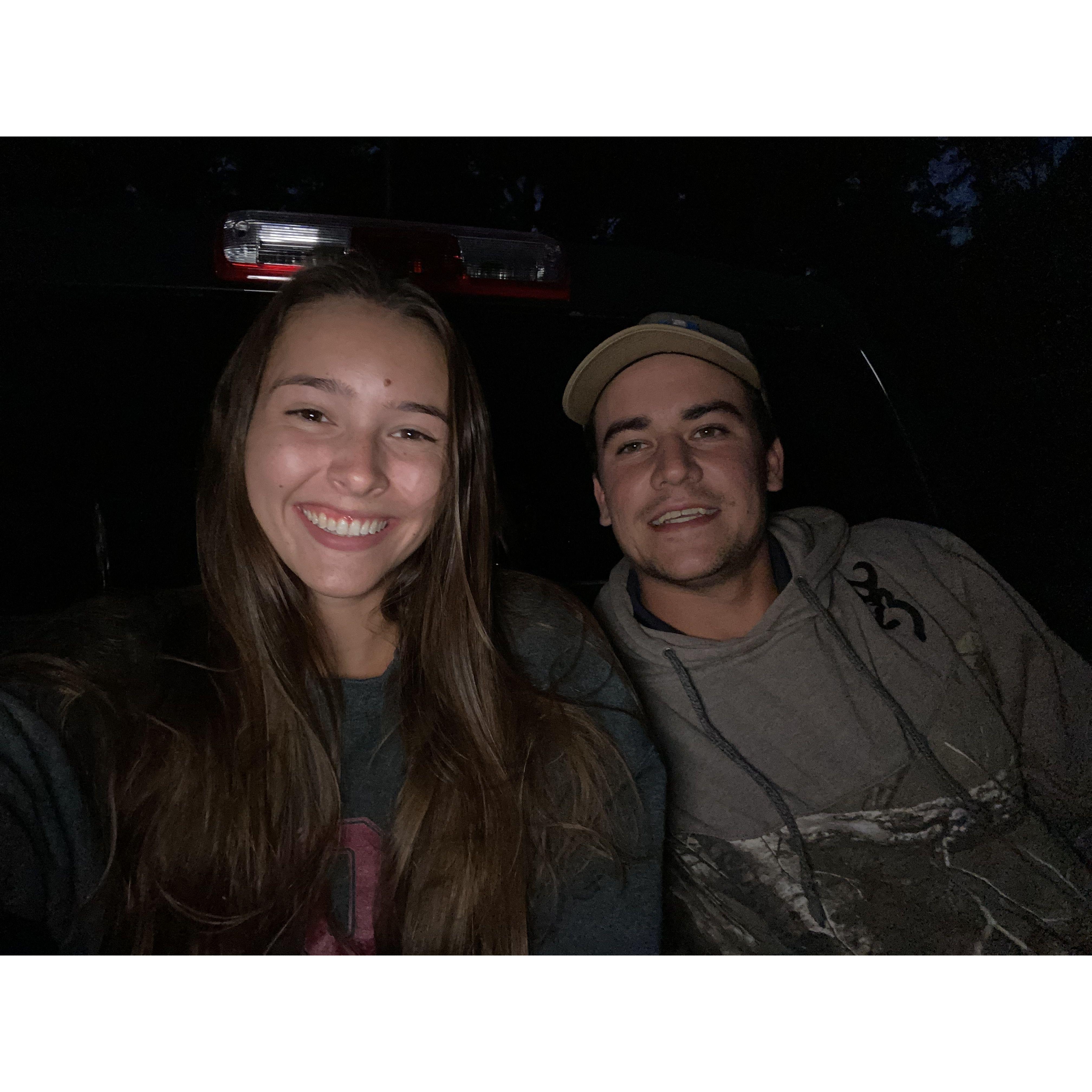 September 18, 2021: Drive-in movie at the Starlite theatre in Christiansburg