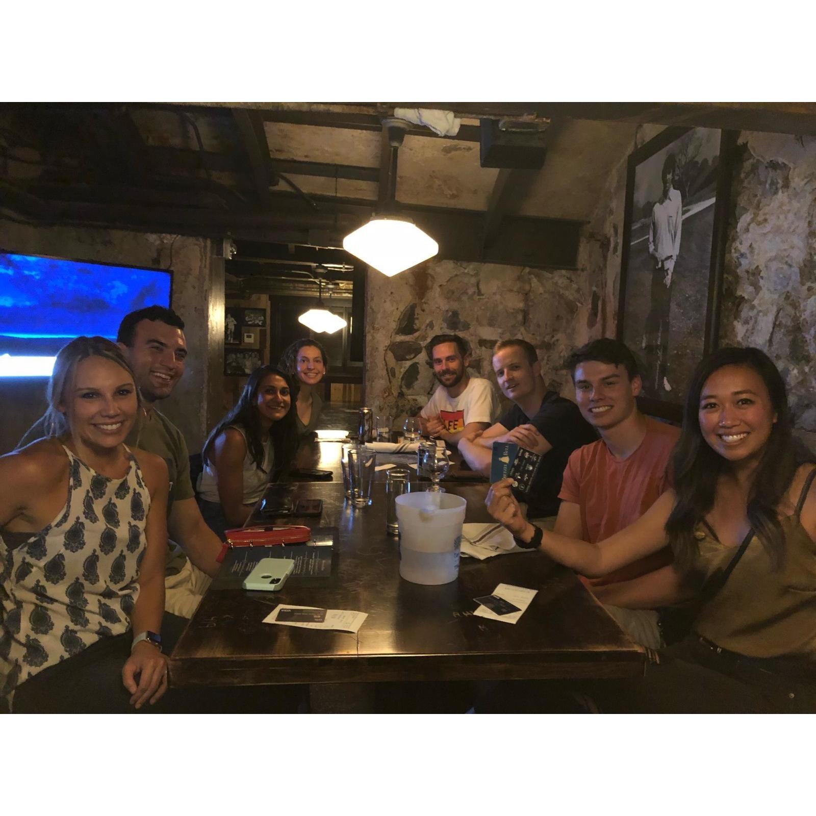 Year 3 - Making new friends in Ann Arbor at the start of residency!