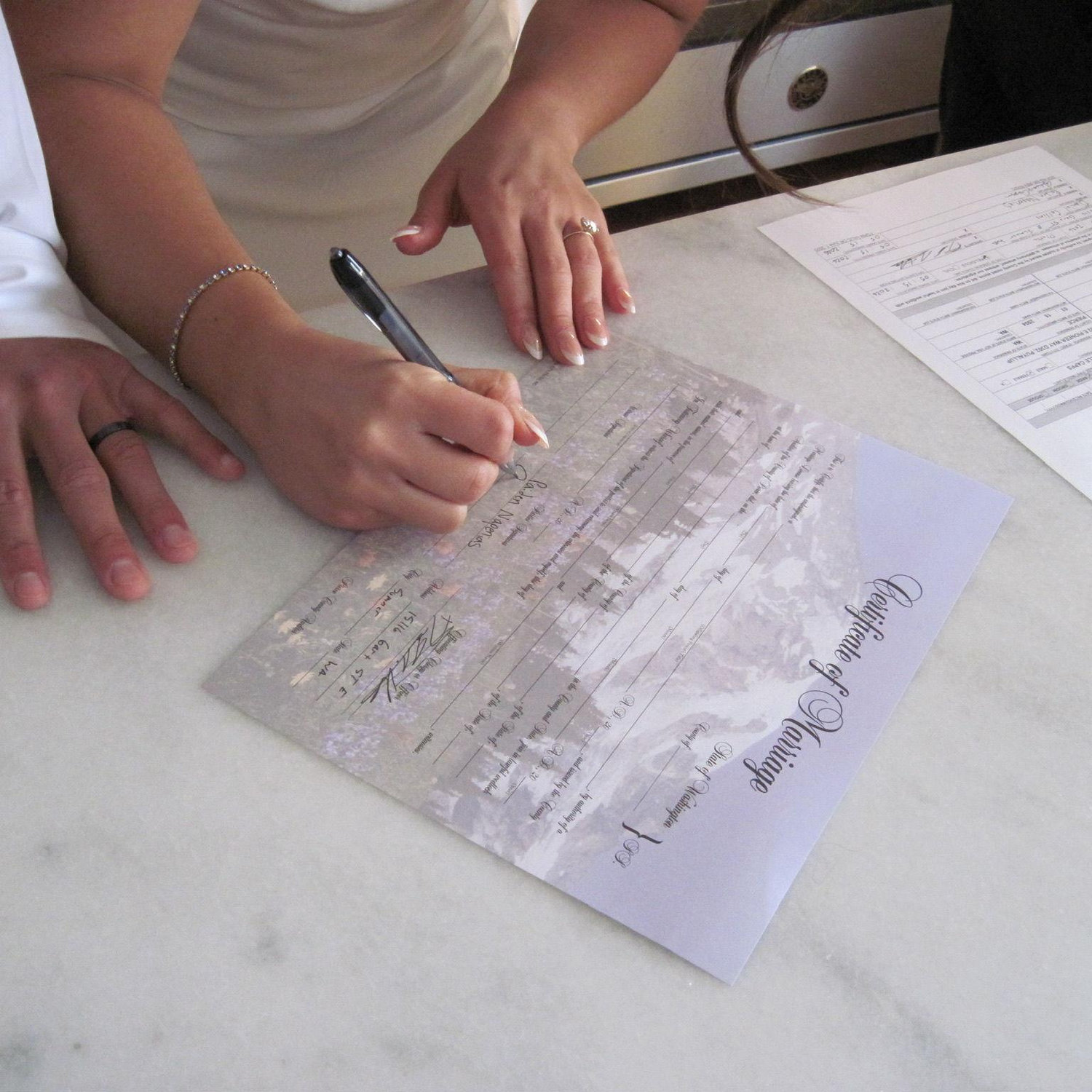 Ashley signing!