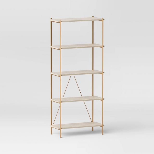 72" Elowen 5 Shelf Bookcase - Threshold™