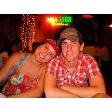 Our first "date", Vietnam 2010