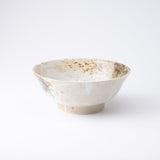 Snow Shino Mino Ware Ramen Bowl M