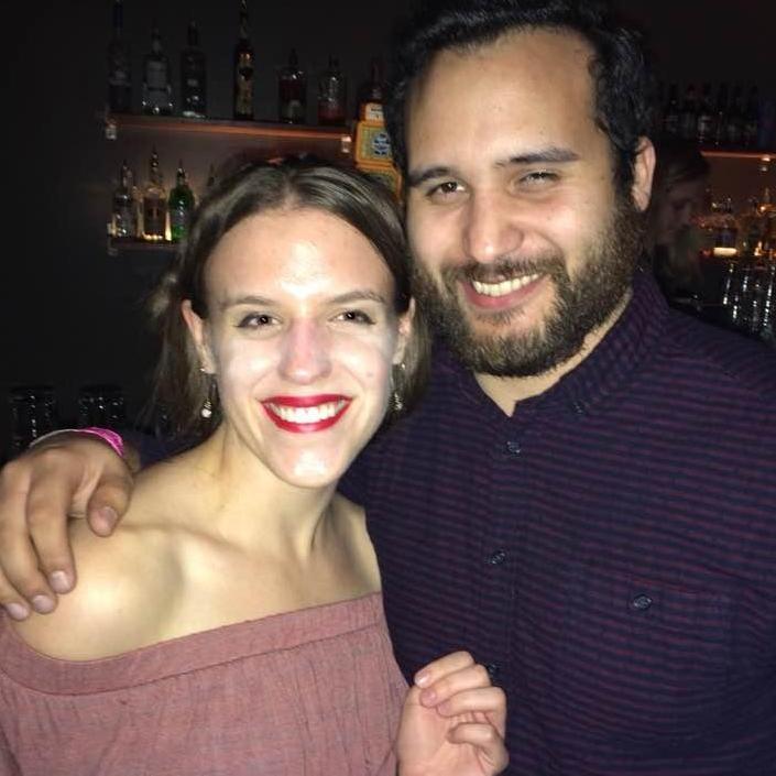 At the album release party for the Pinkerton Raid. Spring 2017
