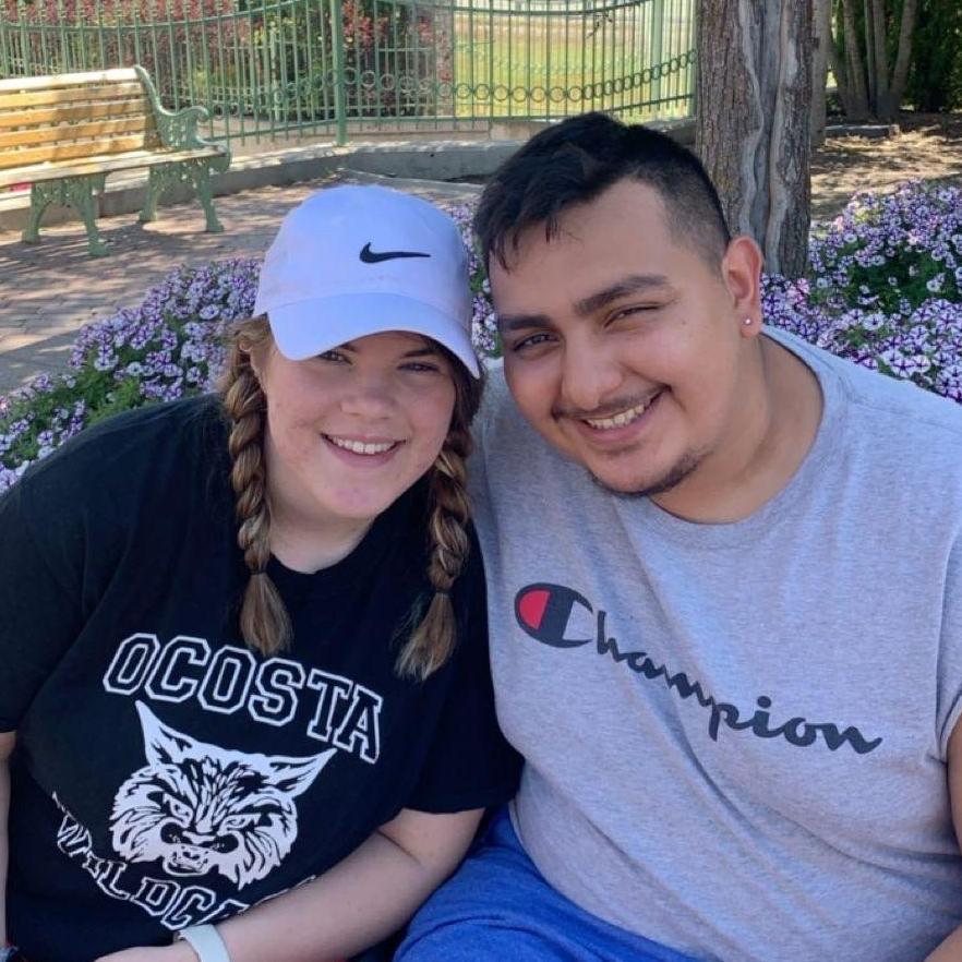The two of us at Silverwood!