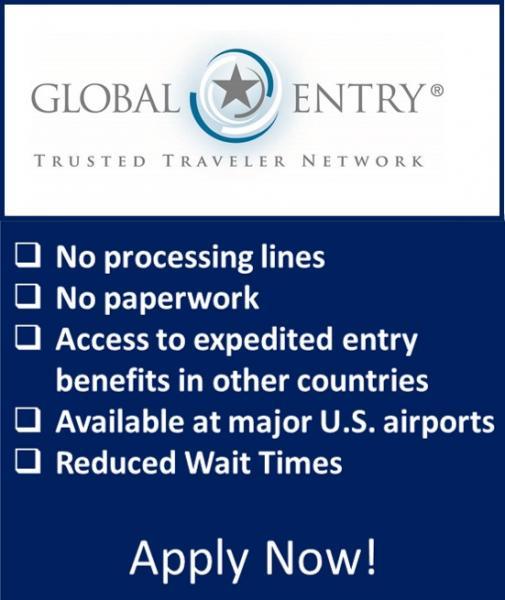 Global Entry (for both of us)