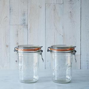 Le Parfait 35 Ounce Bail Closure Canning Jar (Set of 2)