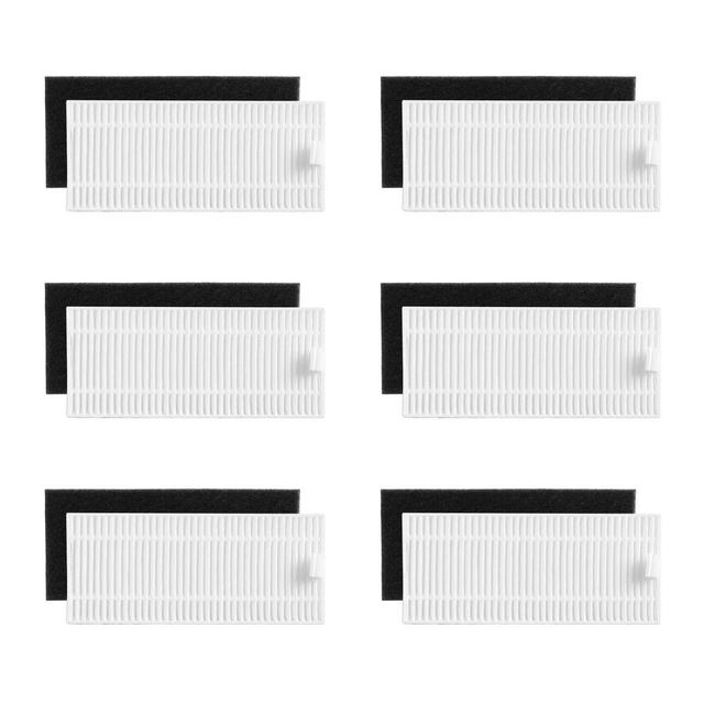 eufy RoboVac Replacement Filter Set, RoboVac 11S, RoboVac 30, RoboVac 30C, RoboVac 15C, RoboVac 12, RoboVac 35C Accessory
