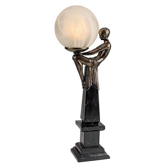 Goddess of the Stars Art Deco Illuminated Sculpture
