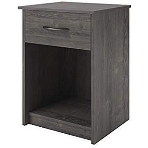 Ameriwood Home Core Night Stand, Dark Gray Oak