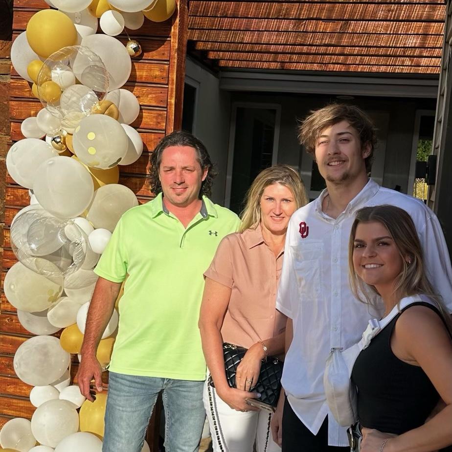 Brother Errol with his family