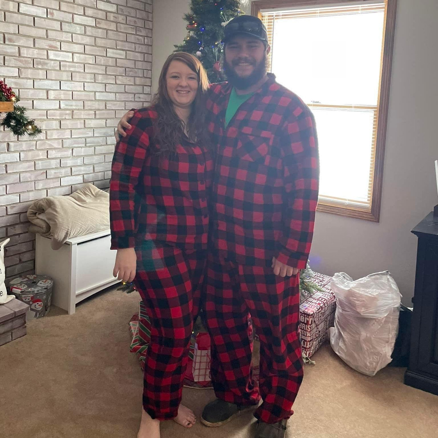 Our first Christmas together! (At my dad’s!)