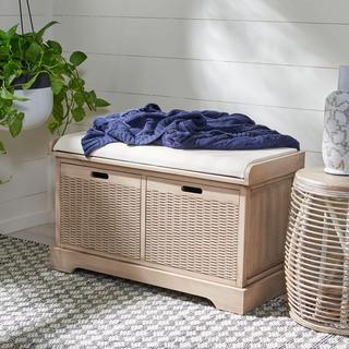 Landers 2-Drawer Cushion Storage Bench