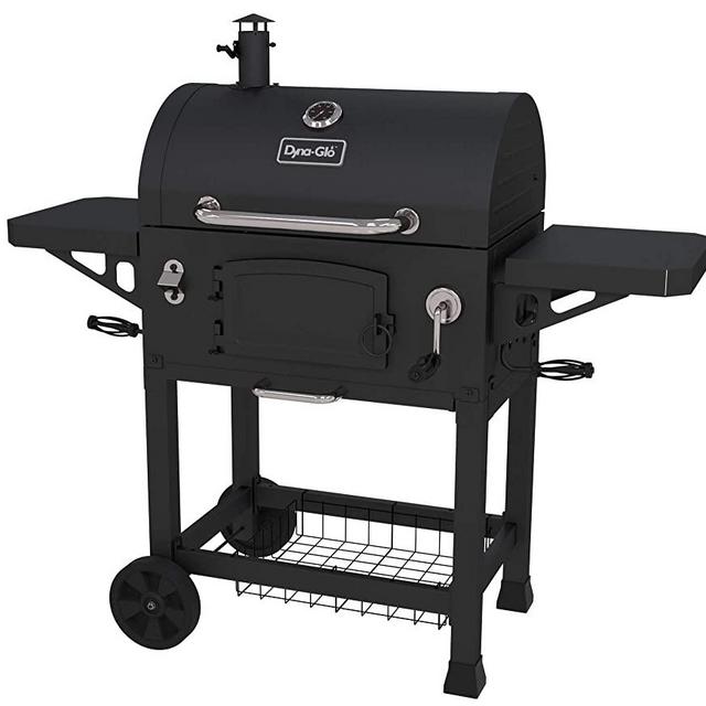 Dyna-Glo DGN486DNC-D Heavy Duty Charcoal Grill, Large, Black
