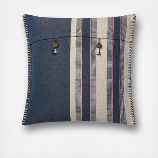 Langone Striped Throw Pillow
