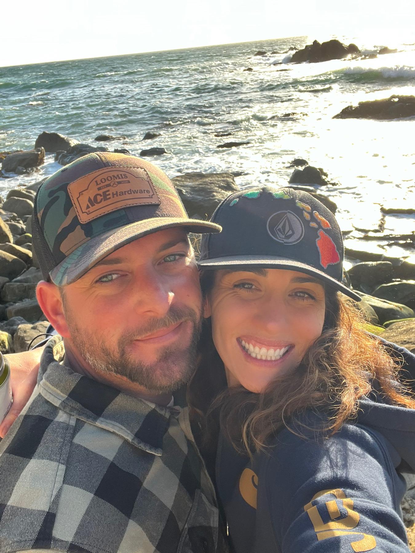 First trip to the coast together, our Happy Place💕