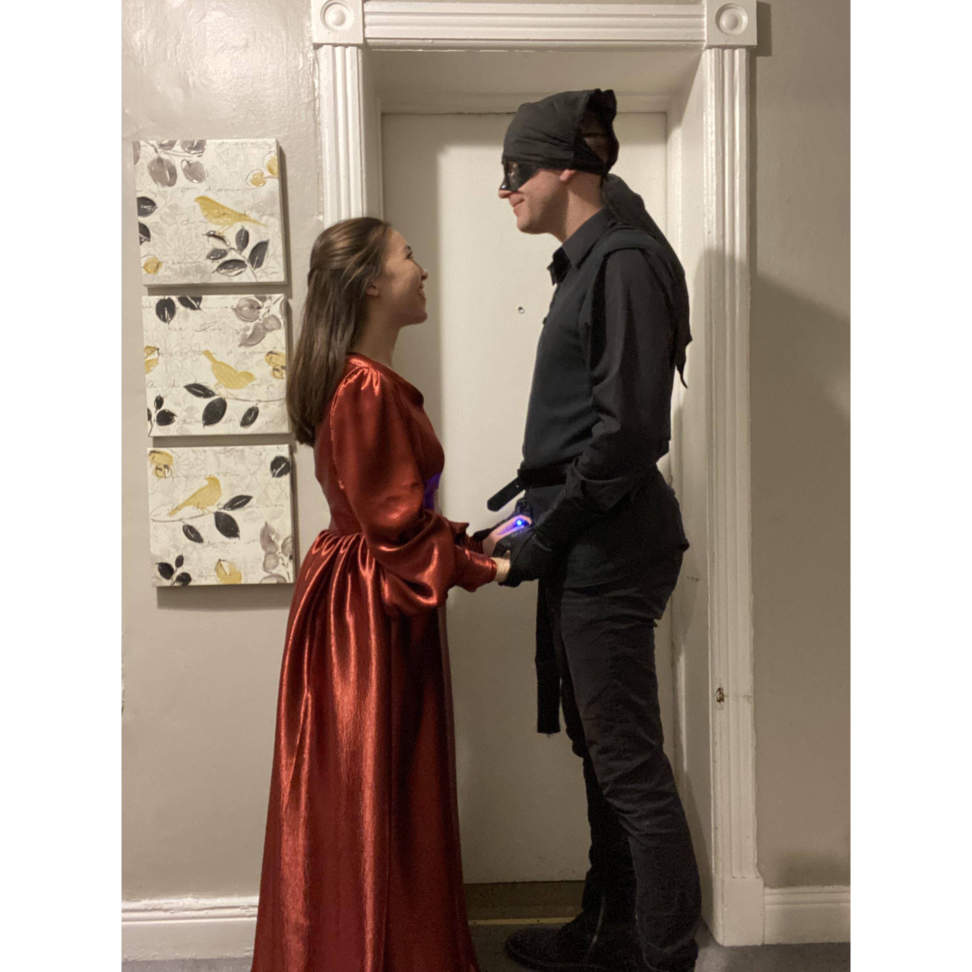 First Halloween. Wuv, true wuv.