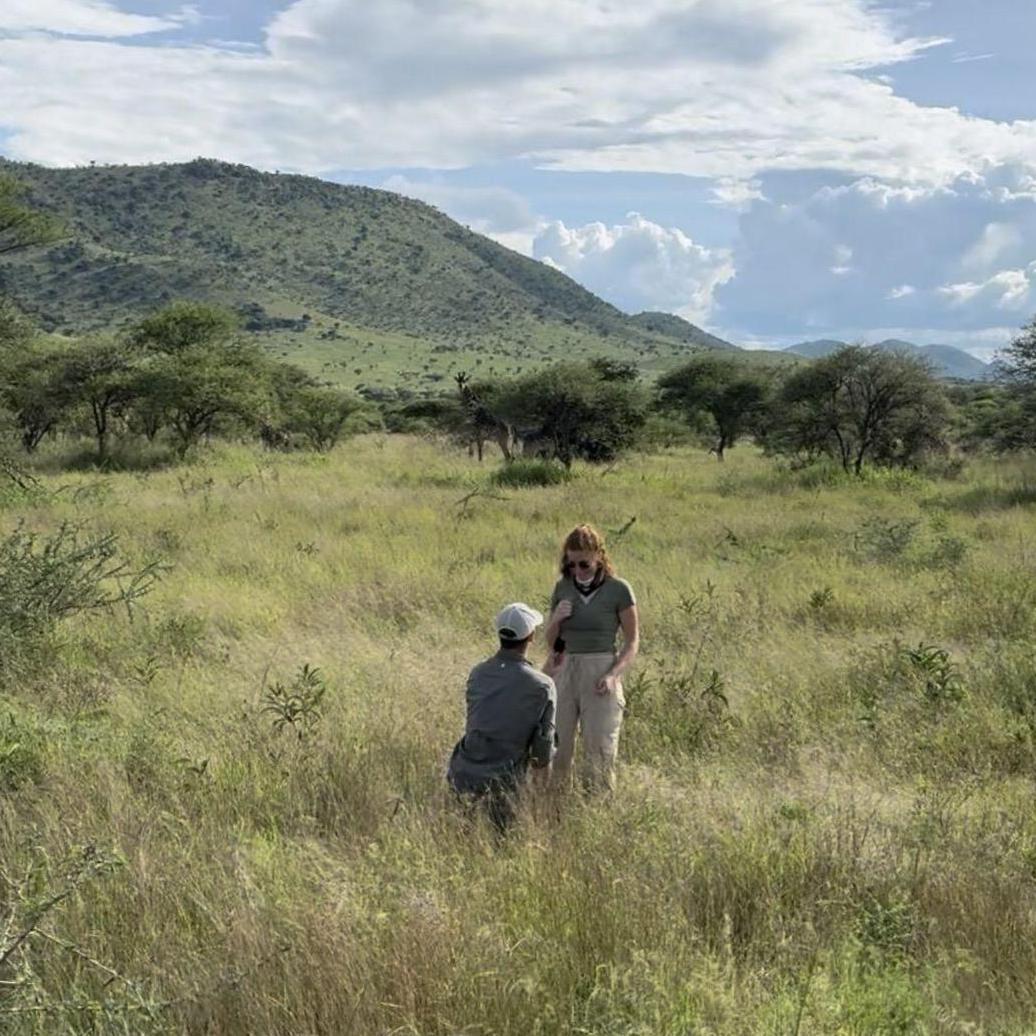 Rudy proposed in Tanzania, Africa!