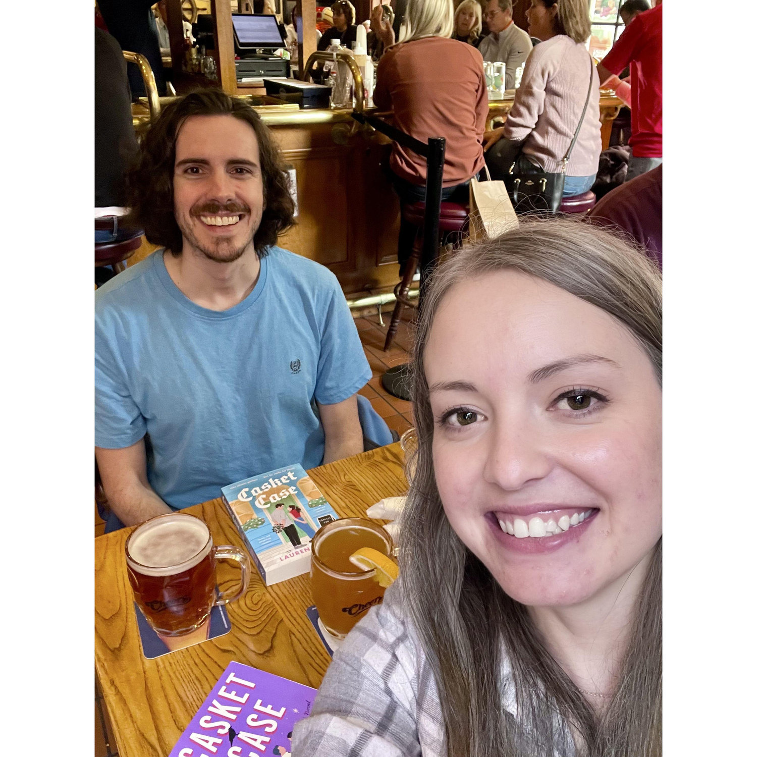 At Cheers in Boston