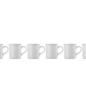 Le Creuset Stoneware 14oz Mug, Set of 6