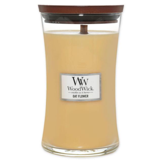 WoodWick® Oat Flower Large Hourglass Jar Candle