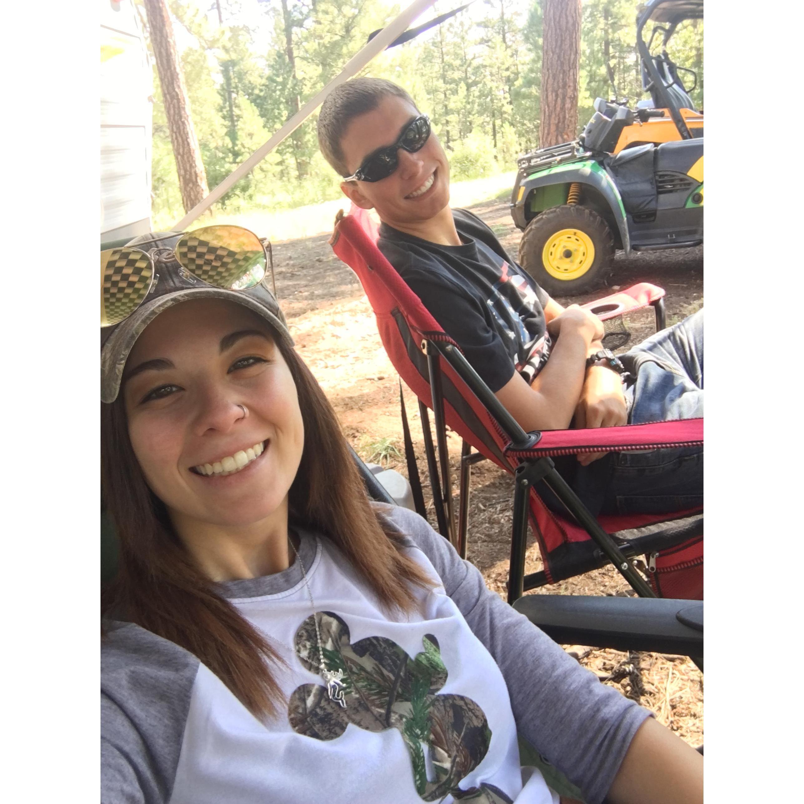 One of MANY camping trips. September 2017.