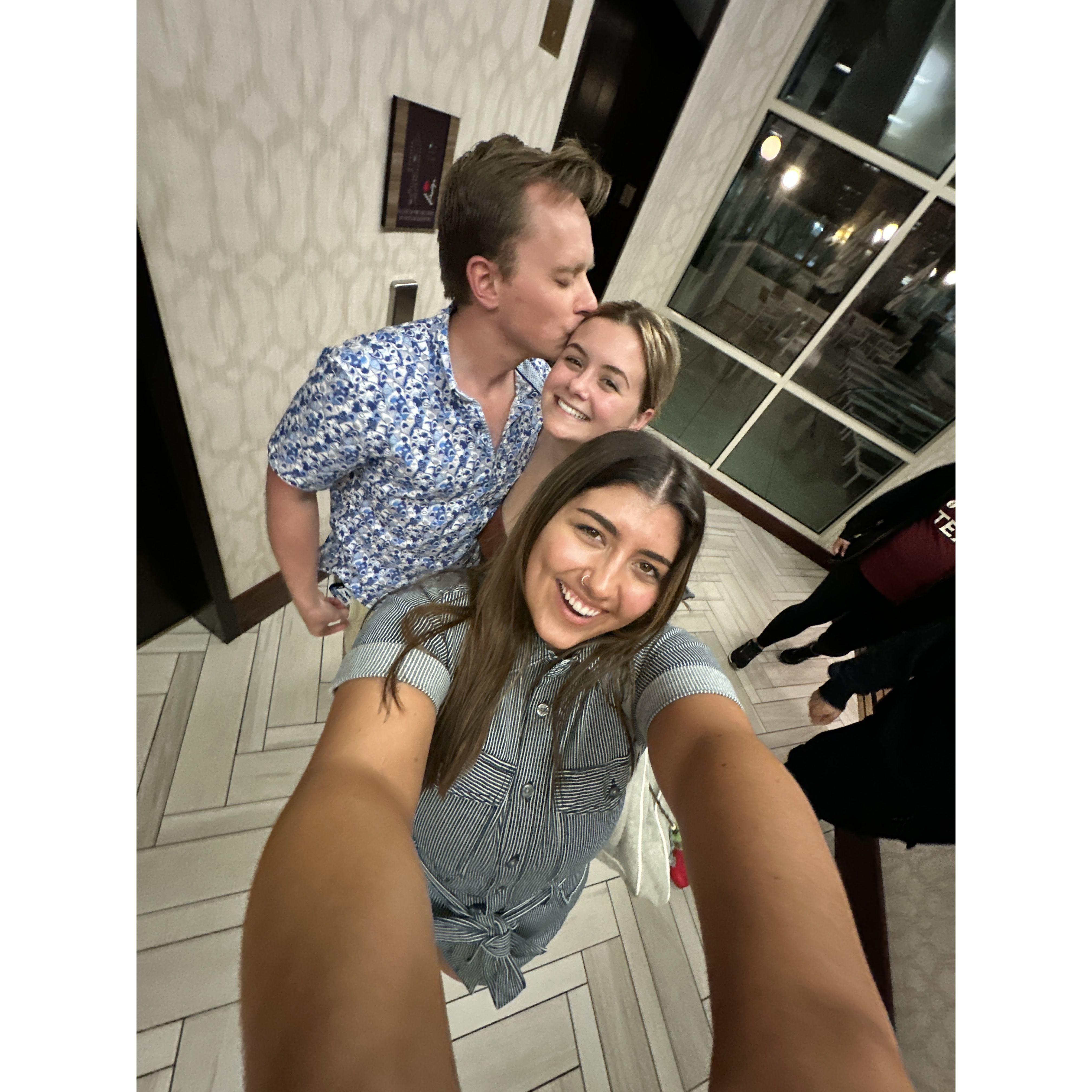 Syd, Liz, and Nick at the Omni!