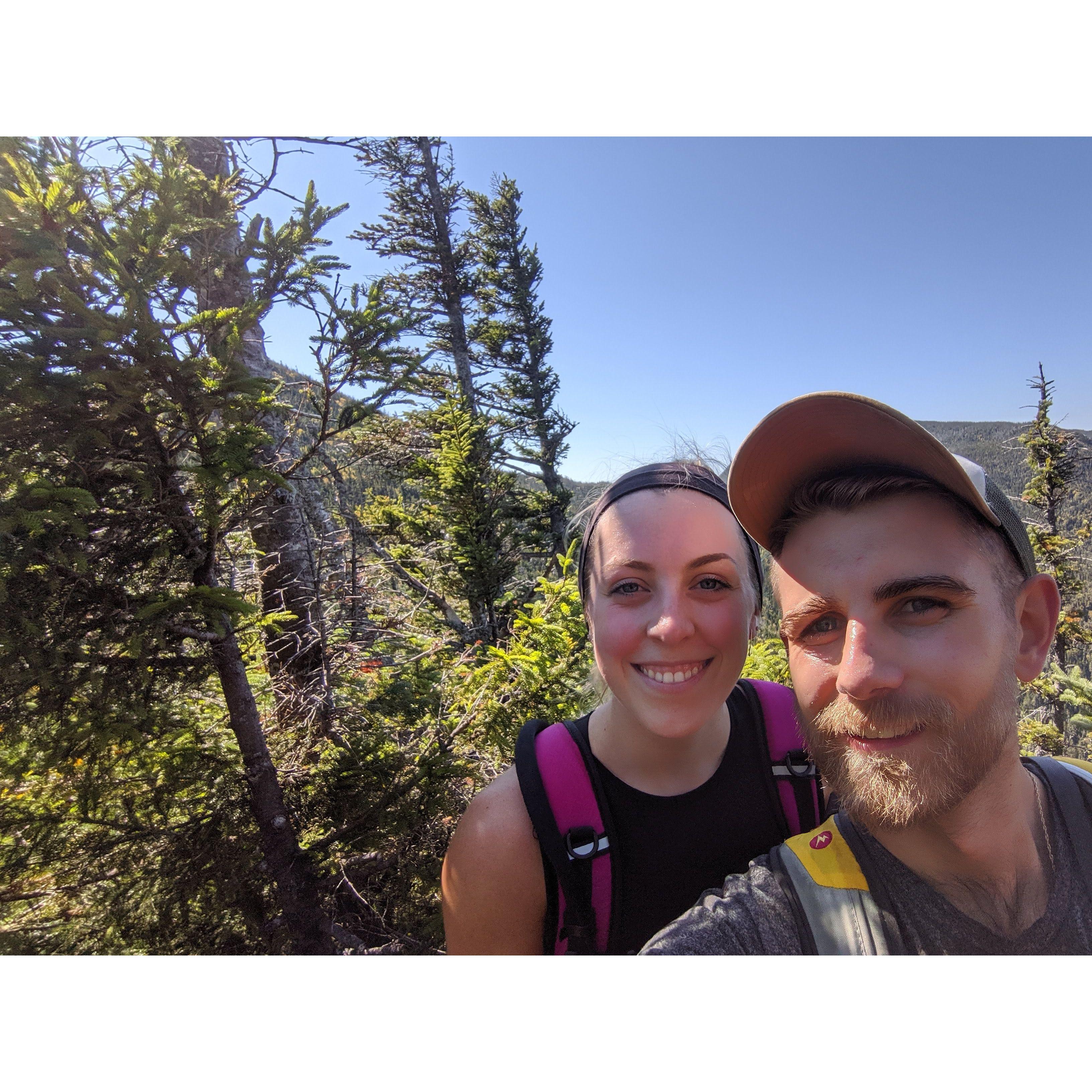 Hiking in NH in 2019