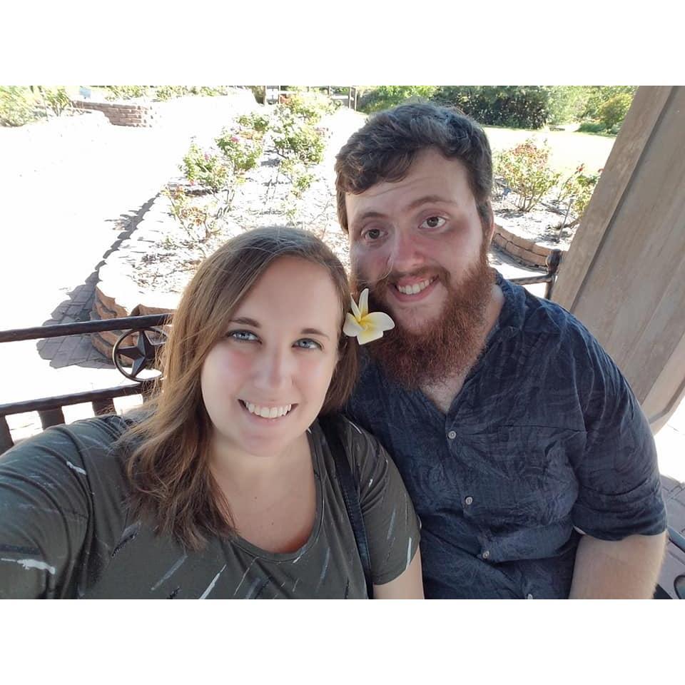 First trip to Kingsville, last day.
He took me to the South Texas Botanical Gardens.
