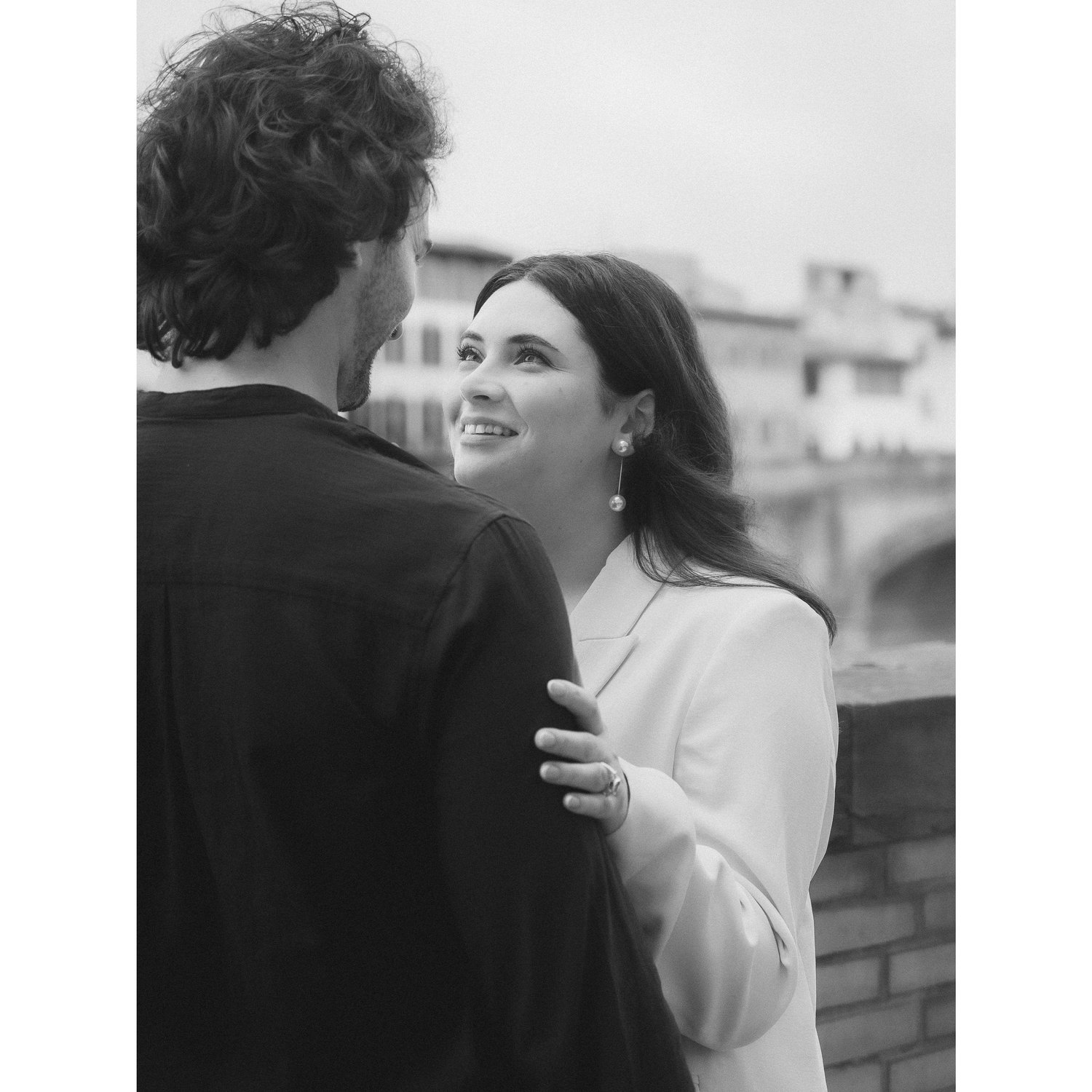 Engagement photoshoot in Florence Italy